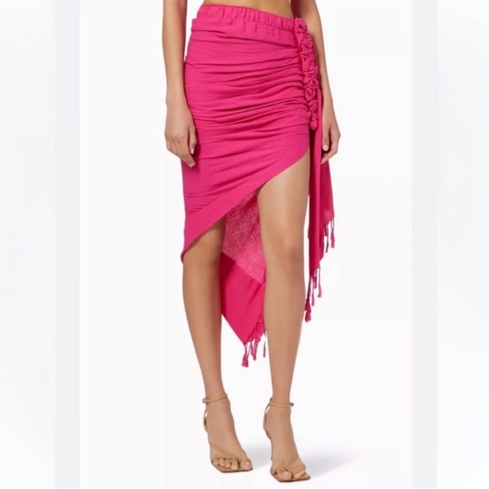 JUST BEE QUEEN Pink Tulum Skirt NWT